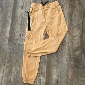 American eagle active flex tan joggers. Like new
